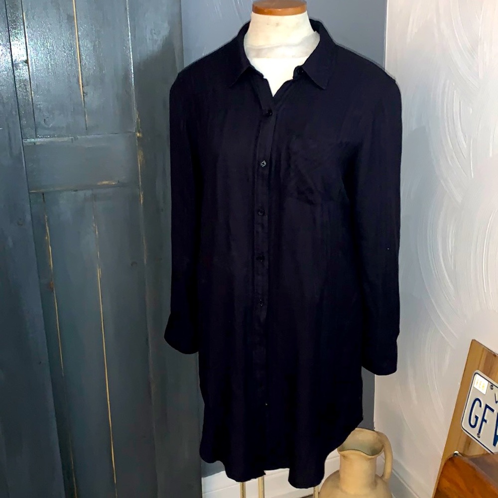 RAILS long BUTTON DOWN shirt/ DRESS